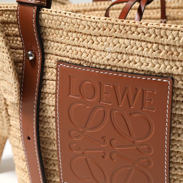 341007151 12 LOEWE Basket Bag ELEPHANT BASKET Anagram Handbag Bag