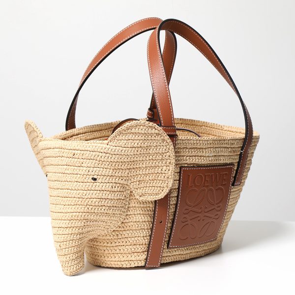 341007151 7 LOEWE Basket Bag ELEPHANT BASKET Anagram Handbag Bag