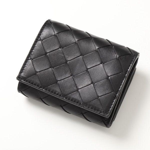 341014652 6 BOTTEGA VENETA Intrecciato Mini Wallet Coin Card Case