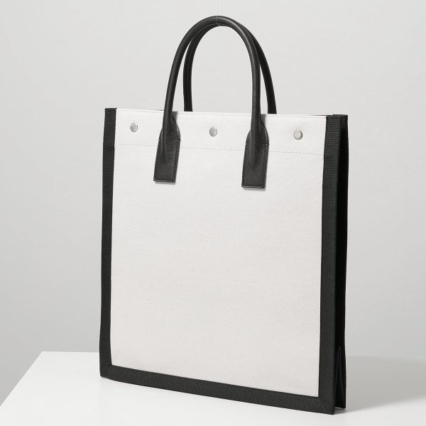 350203444 7 SAINT LAURENT Tote Bag Rive Gauche Linen Bag