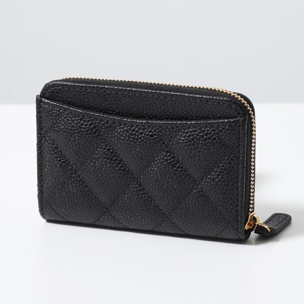 350213456 10 CHANEL MATELASSE Caviar Lambskin Quilted Wallet CocoMark