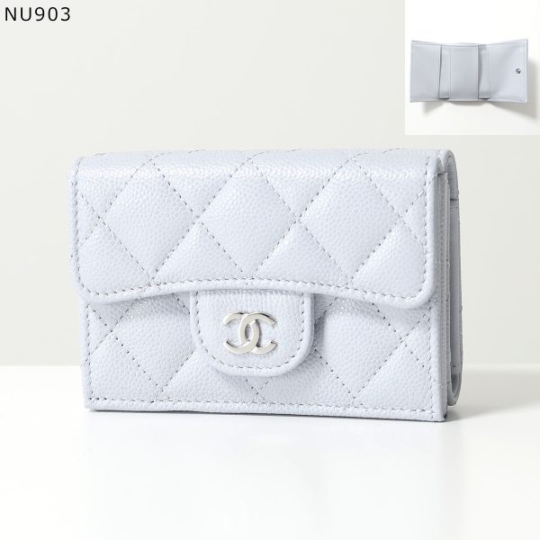 350313500 12 CHANEL MATELASSE Caviar Skin Lambskin CocoMark