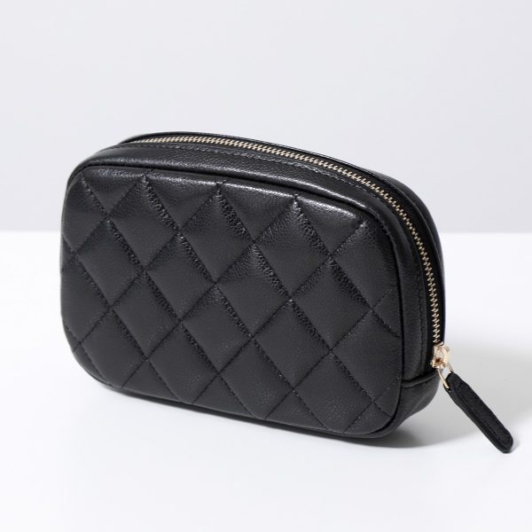 350413550 7 CHANEL Pouch MATELASSE Grained Calfskin CocoMark