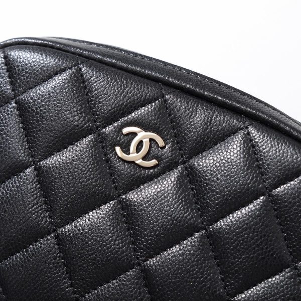 350413550 9 CHANEL Pouch MATELASSE Grained Calfskin CocoMark