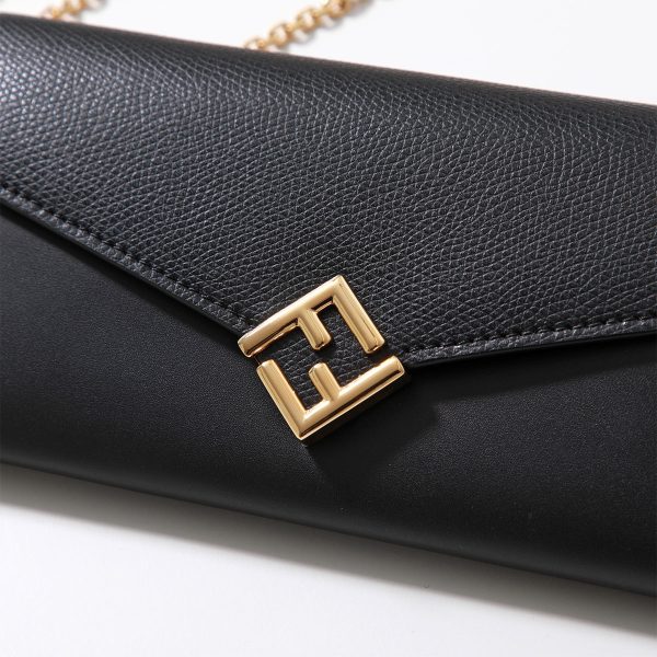 350601141 12 FENDI Wallet Diamond Chain Wallet