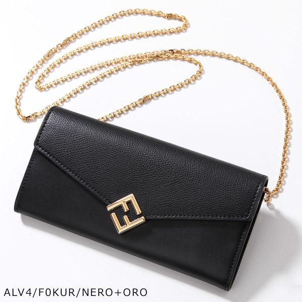 350601141 9 FENDI Wallet Diamond Chain Wallet