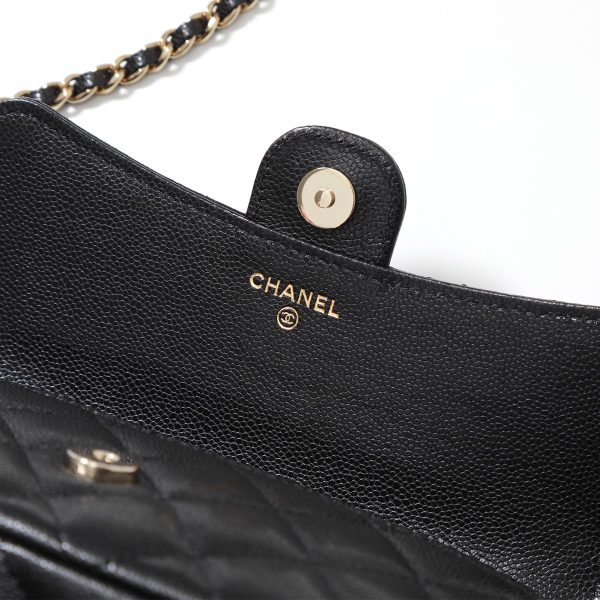 350608555 11 CHANEL Shoulder Bag MATELASSE Chain Wallet Phone Case Caviar Skin Coco Mark Bag