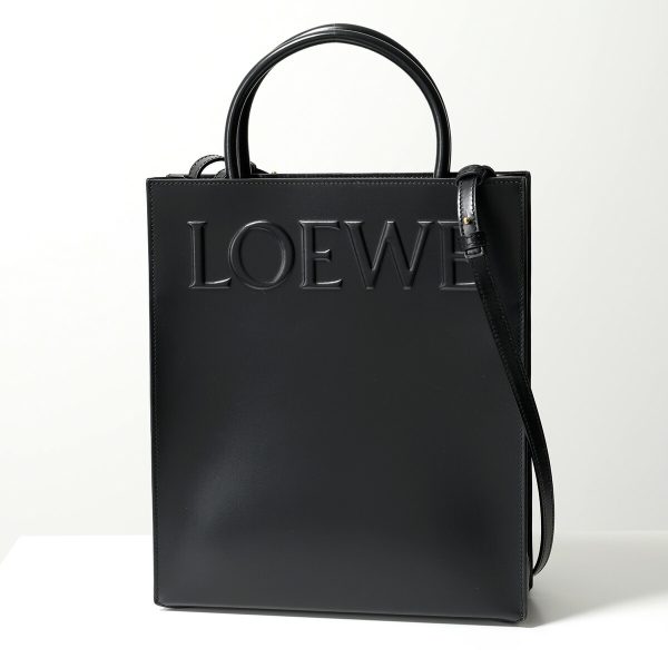 350610262 8 LOEWE Tote Bag STANDARD Shoulder Bag BLACK