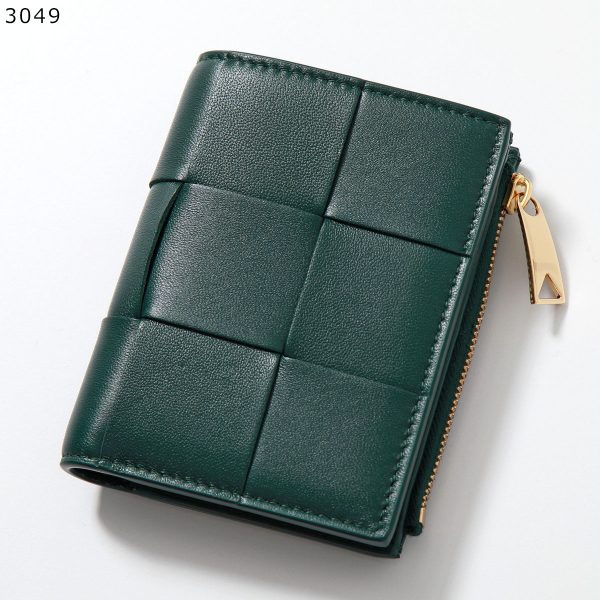 350628262 8 BOTTEGA VENETA Wallet Maxi Intrecciato Mini Wallet Bean Wallet