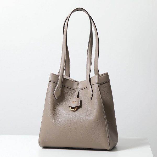 351204063 2 FENDI Tote Bag Origami Medium Bucket Metal Bag