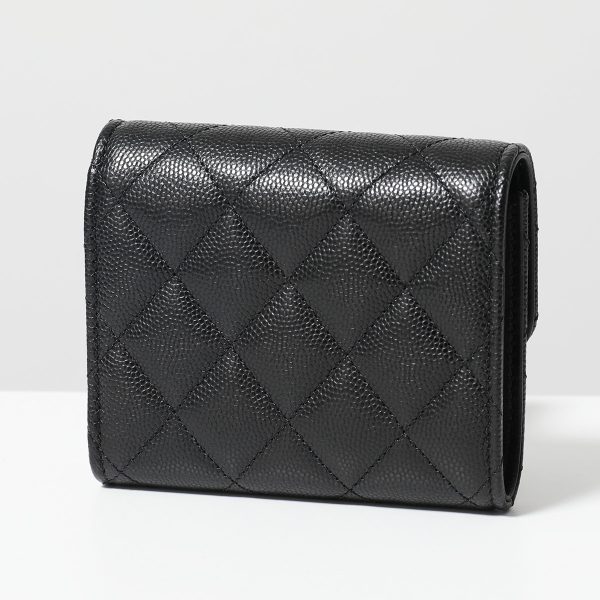 351223666 2 CHANEL MATELASSE Grained Calfskin Wallet CocoMark