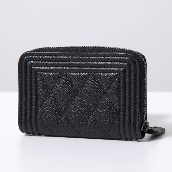 360110488 4 CHANEL Coin BOY CocoMark Caviar Skin Mini Wallet