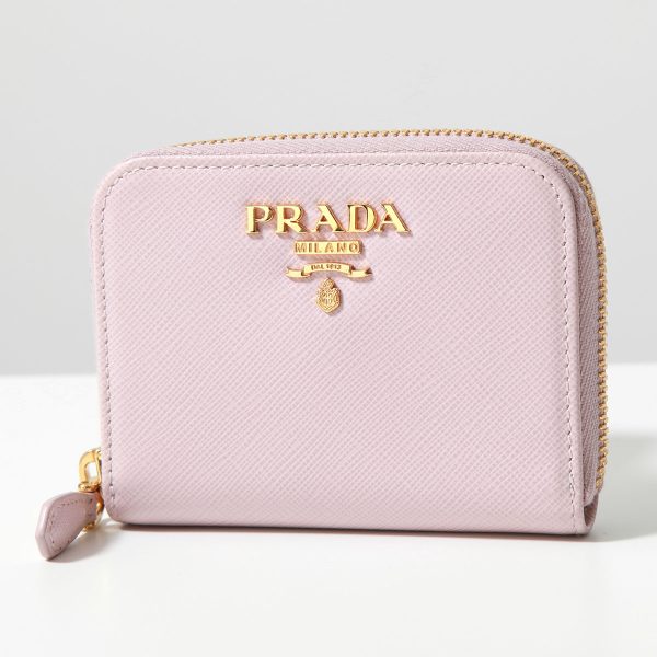 360122480 4 PRADA Coin Case Card Case Mini Wallet Pass Case