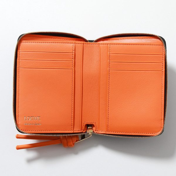 360201252 7 LOEWE Wallet KNOT Bi Mini Wallet Logo