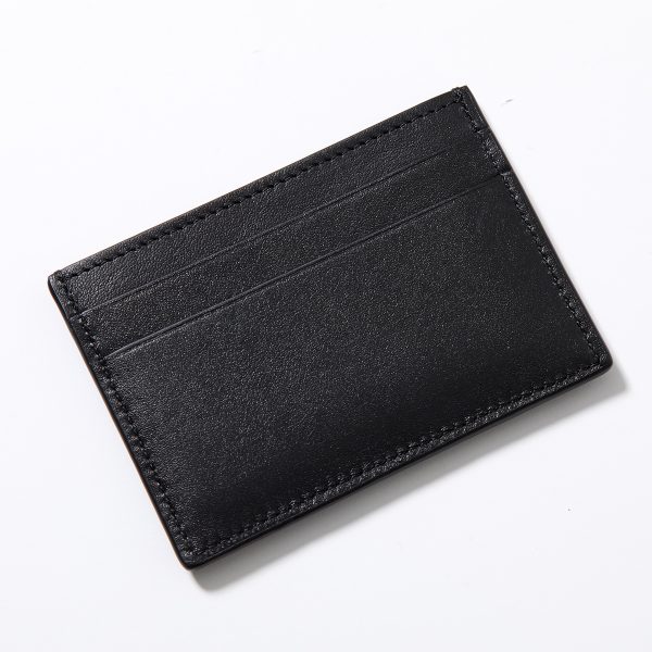 360328142 3 LOEWE Card Case PLAIN Card Holder Pass Case BLACK