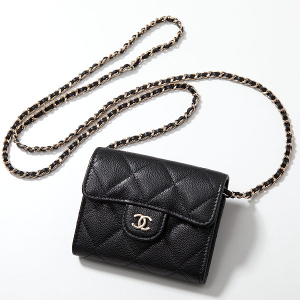 360328501 3 CHANEL Shoulder Bag MATELASSE Chain Wallet Pochette Coco Mark Bag