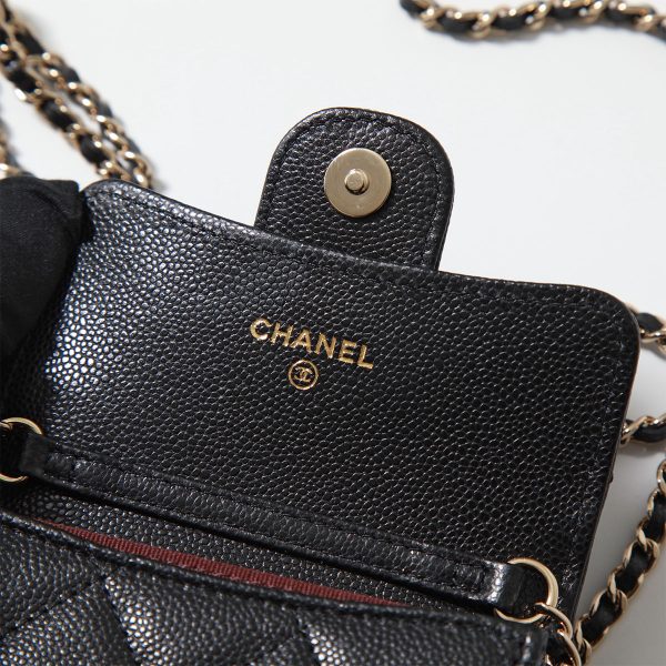 360328501 6 CHANEL Shoulder Bag MATELASSE Chain Wallet Pochette Coco Mark Bag