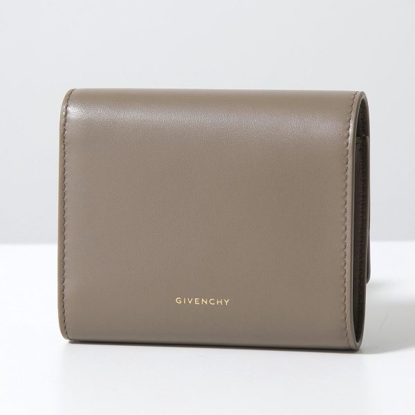 360329458 2 GIVENCHY GG Mini Wallet TAUPE