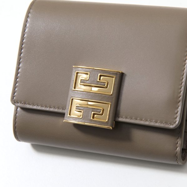 360329458 6 GIVENCHY GG Mini Wallet TAUPE