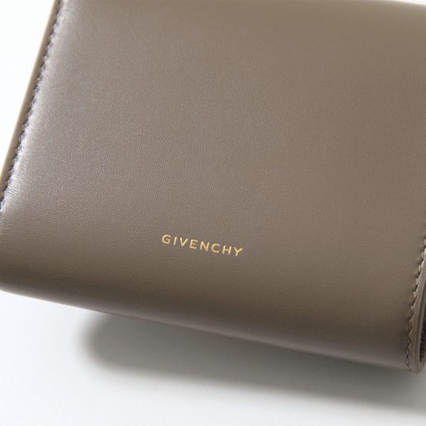 360329458 7 GIVENCHY GG Mini Wallet TAUPE