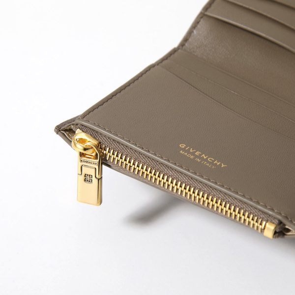 360329458 8 GIVENCHY GG Mini Wallet TAUPE