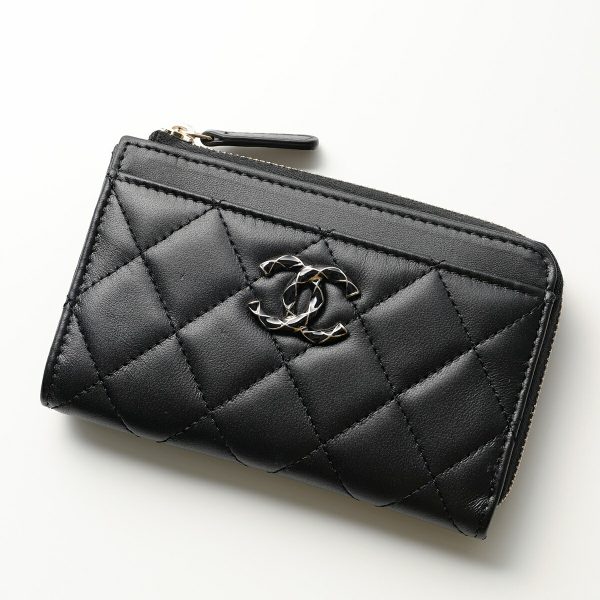 360416513 2 CHANEL Case Mini Wallet Lambskin Quilted CocoMark Case