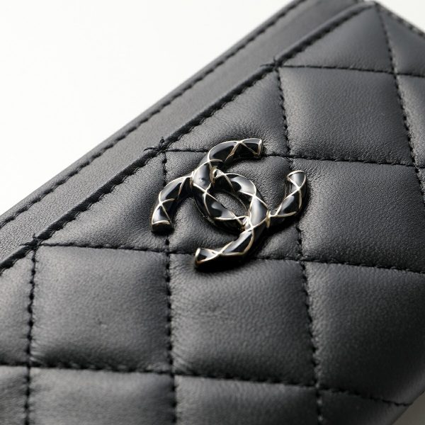 360416513 5 CHANEL Case Mini Wallet Lambskin Quilted CocoMark Case