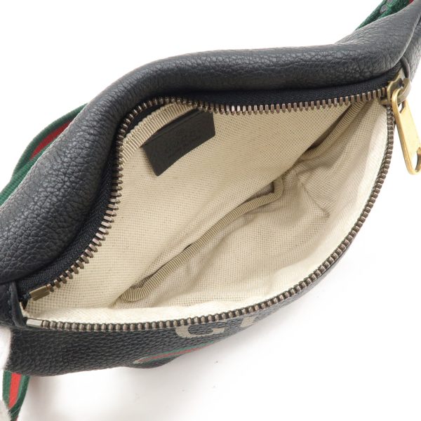 36825 13 6 Gucci Sherry Belt Bag Black