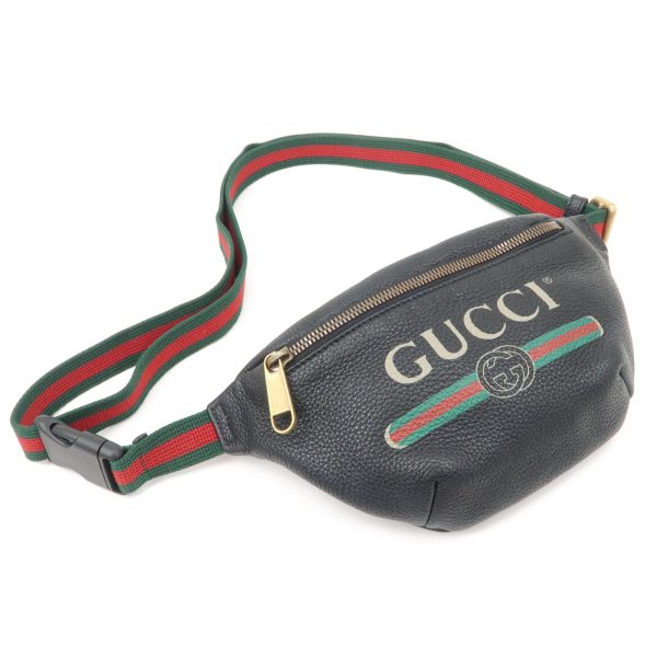 36825 13 8 Gucci Sherry Belt Bag Black