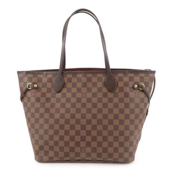 37224 15 37224 16 2 Louis Vuitton Damier Azur Neverfull MM Tote Bag Pouch