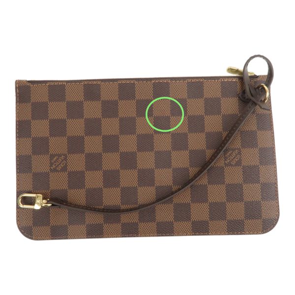 37224 15 37224 16 6 Louis Vuitton Damier Azur Neverfull MM Tote Bag Pouch