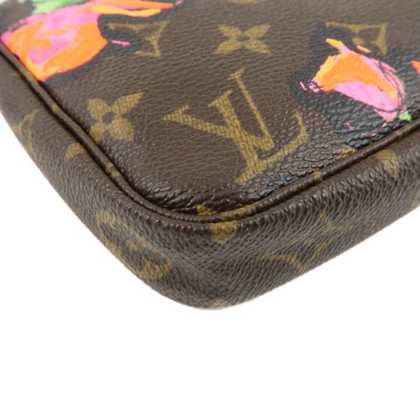 37278 11 5 Louis Vuitton Monogram Rose Pochette Accessories