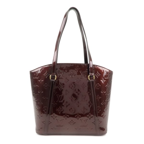 37427 14 1 Louis Vuitton Monogram Vernis Avalon MM Tote Bag Amarant