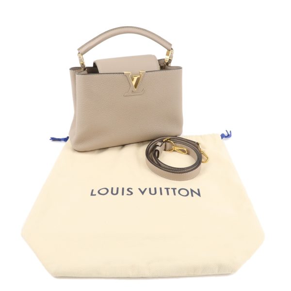 37563 5 12 Louis Vuitton Capucines BB 2WAY Handbag Gale