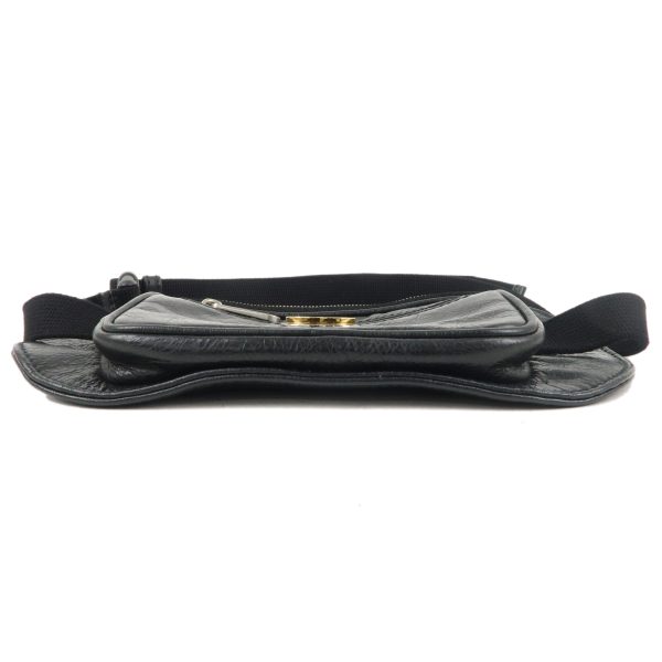 37697 1 3 Gucci Interlocking G Belt Bag Black