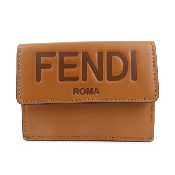 37705 10 1 Fendi Roma Micro Wallet Brown