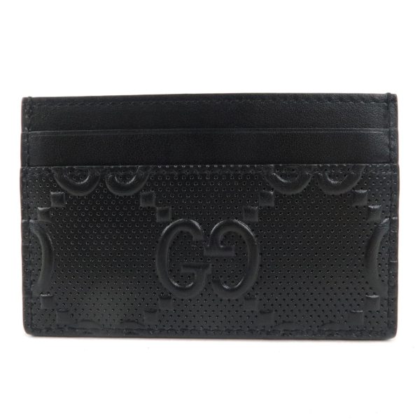 37724 17 2 Gucci GG Card Case Black