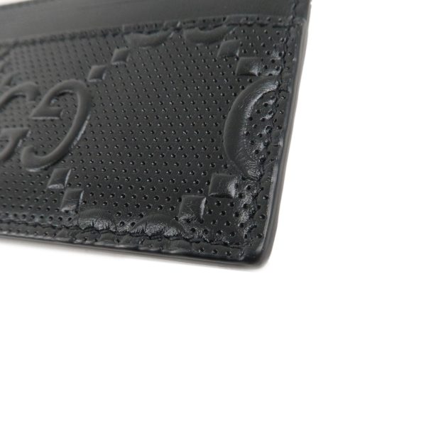 37724 17 4 Gucci GG Card Case Black