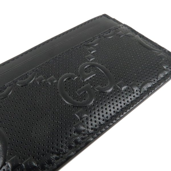 37724 17 7 Gucci GG Card Case Black