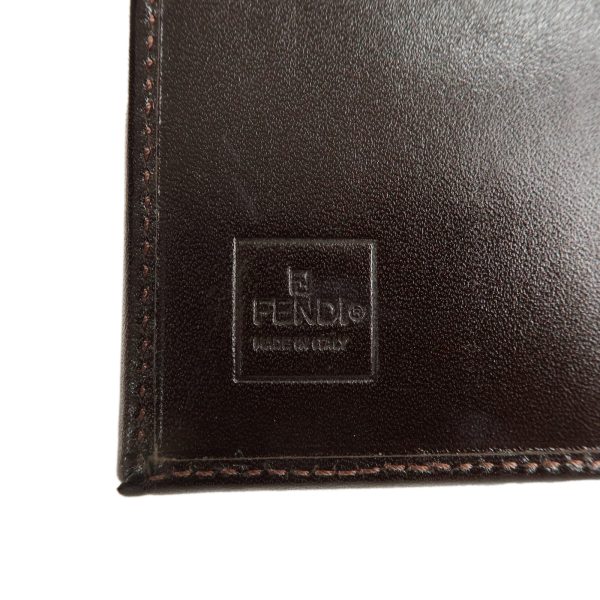 37782 9 12 Fendi Zucca Notebook Brown Black