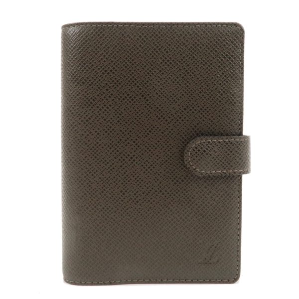 37834 17 1 Louis Vuitton Agenda PM Taiga Notebook Epicea