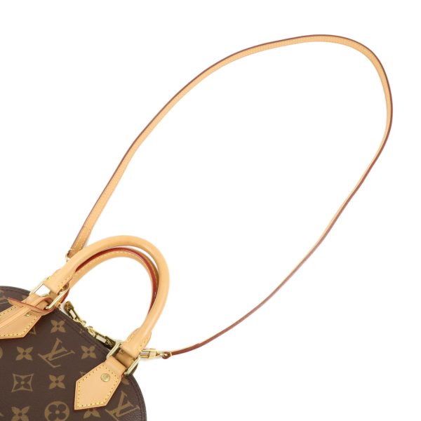 37875 1 4 Louis Vuitton Monogram Alma BB 2WAY Handbag Brown