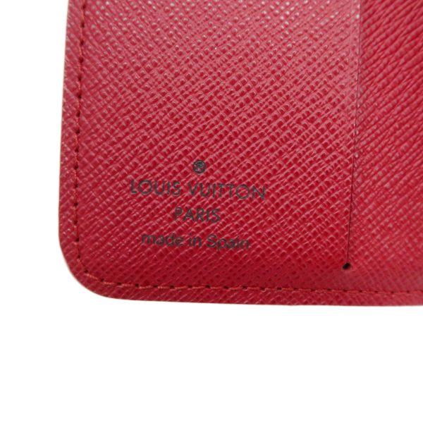 37895 3 11 Louis Vuitton Zip Monogram Cherry Wallet Red