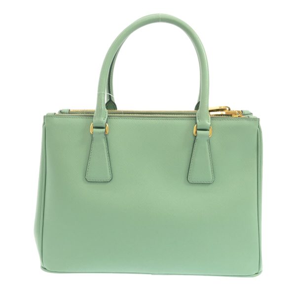 37896567 3 PRADA Galleria Small Bag Handbag Aquamarine Green Saffiano Luxe Leather