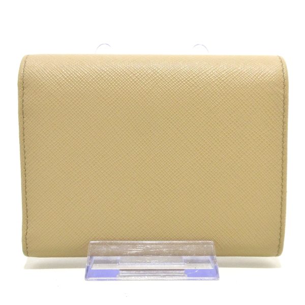 37897779 2 PRADA Wallet ribbon beige leather