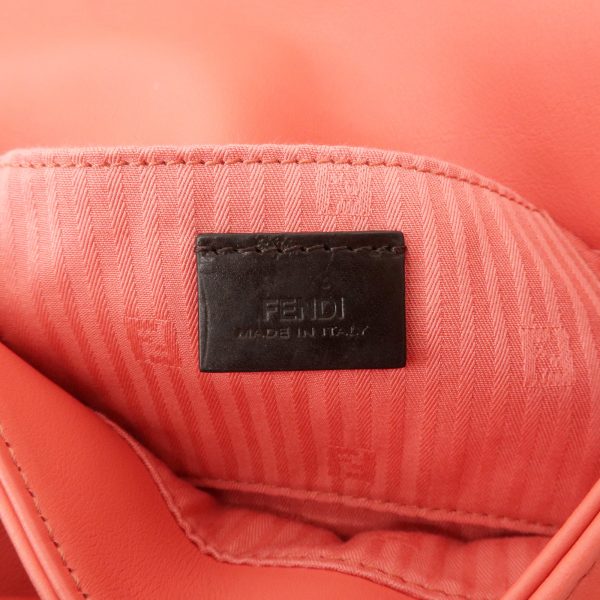 37903 14 12 Fendi Chain Shoulder Bag Pink