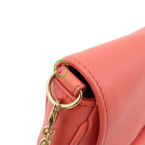 37903 14 7 Fendi Chain Shoulder Bag Pink