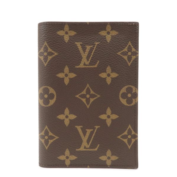 37929 13 1 Louis Vuitton Couverture Passport NM Passport Case Brown