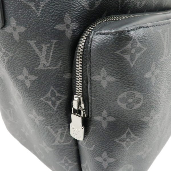 37935 3 6 Louis Vuitton Apollo Monogram Eclipse Backpack Black Black