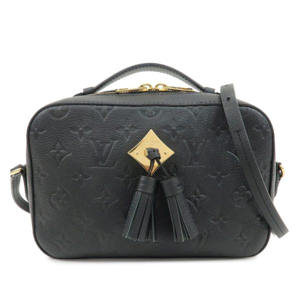 37935 5 1 Louis Vuitton Saintonges Empreinte Shoulder Bag Noir Black